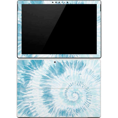 Blue and White Tie Dye Surface Pro 4 Skin